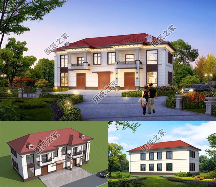 回老家建造一棟雙拼，能夠更好地維護好親情舒適又暖心