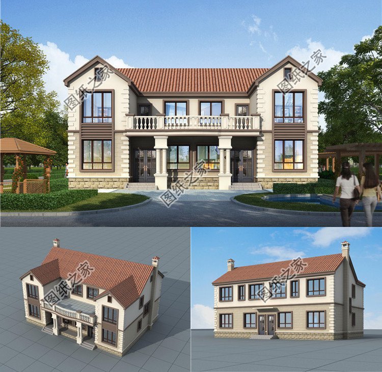 回老家建造一棟雙拼，能夠更好地維護好親情舒適又暖心