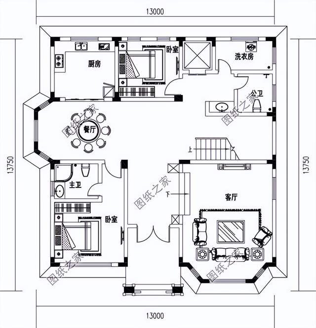 集美觀、實用、造價經濟于一體的最新農村自建房設計