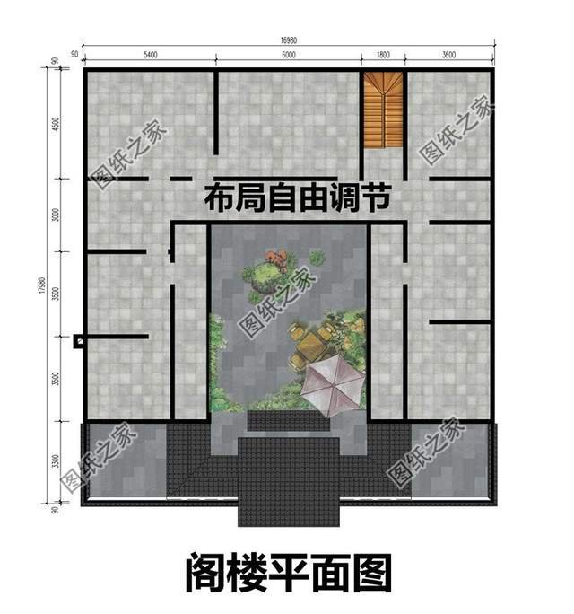 鄉村一層半別墅設計，安逸舒適，施工簡單，更適合新農村建設