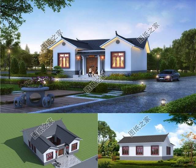 農村一層別墅設計，宅在農村老家的快樂時光，讓生活充滿儀式感