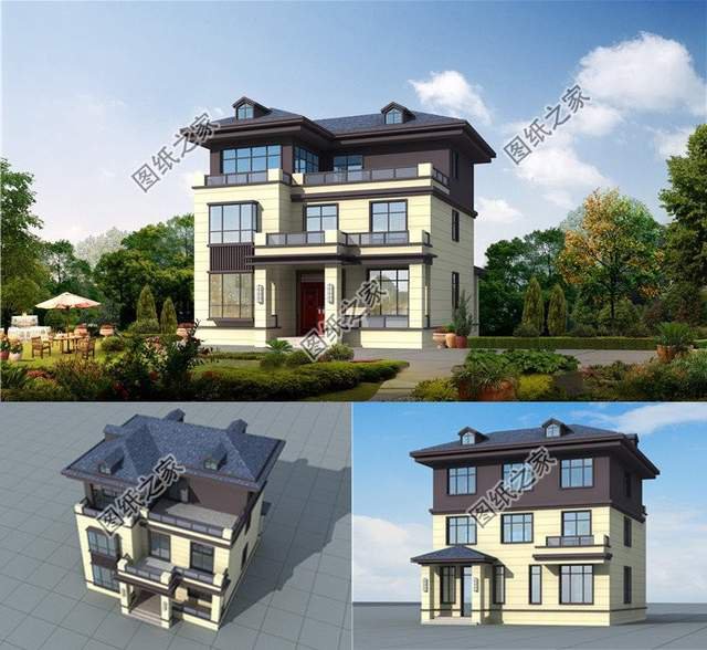 農村經典款式別墅設計，造型經典不過時，全家人看了都說好