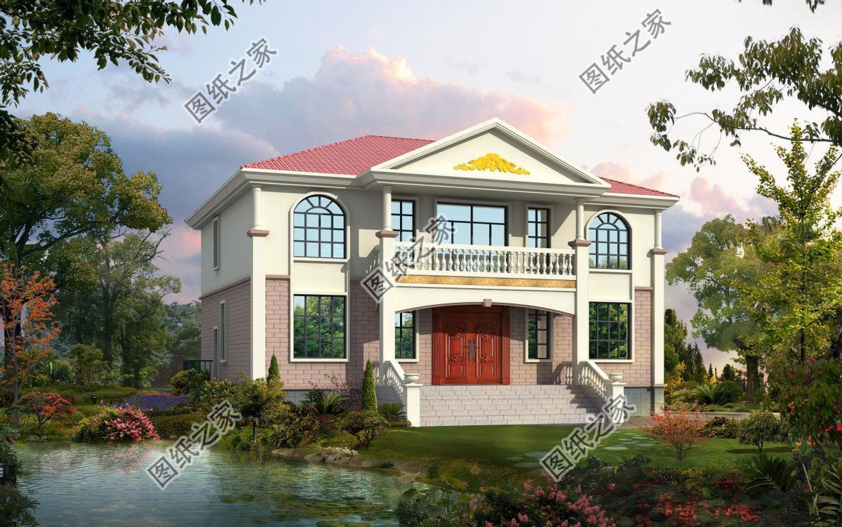 農(nóng)村雙層別墅設(shè)計推薦，功能齊全強(qiáng)大，外觀造型討人喜歡