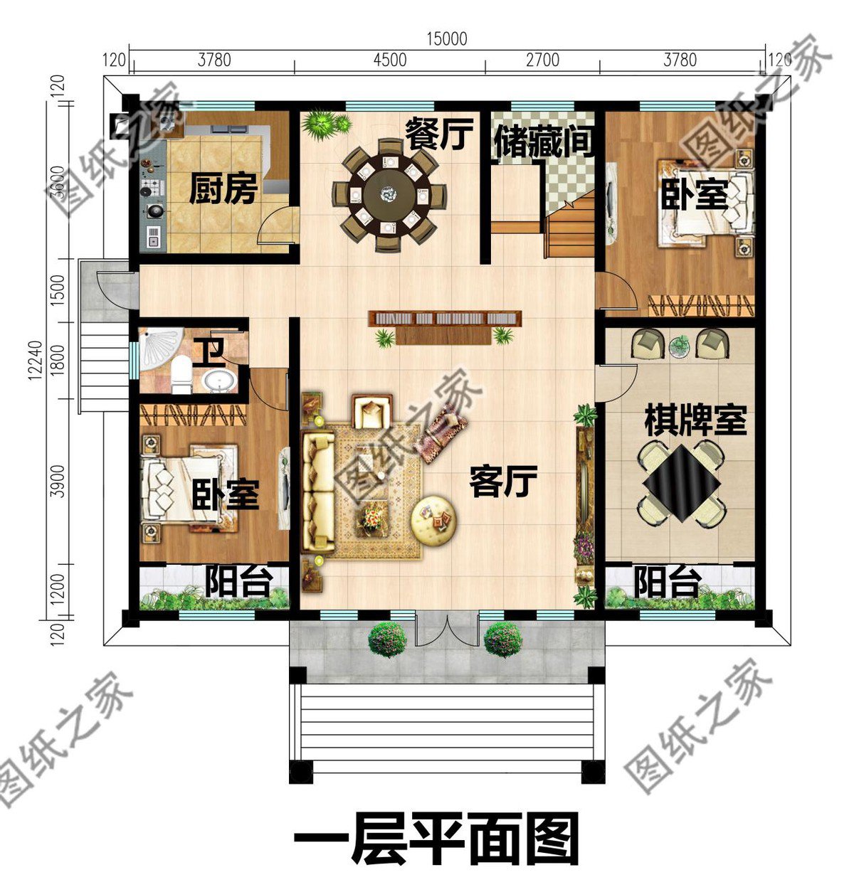 農(nóng)村雙層別墅設(shè)計推薦，功能齊全強(qiáng)大，外觀造型討人喜歡