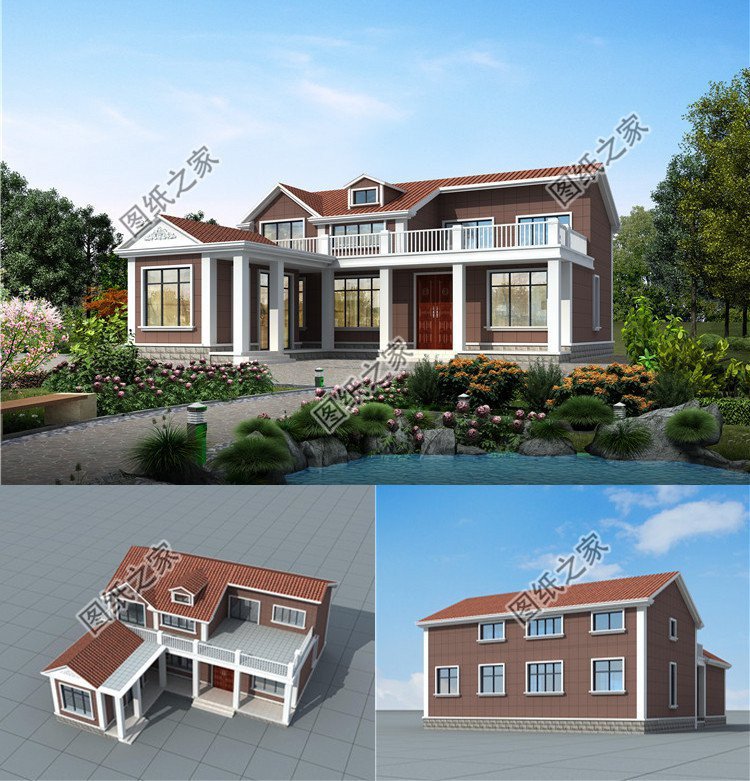 夏季爆款農(nóng)村別墅設(shè)計(jì)，高端氣質(zhì)與生俱來，建一套絕不后悔