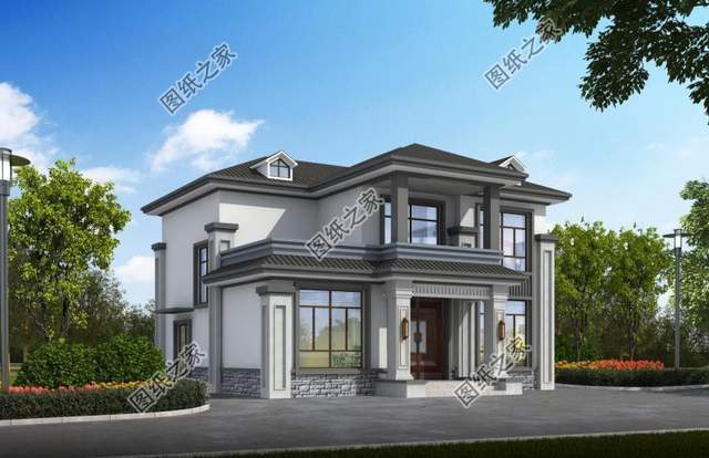 爆款新農村二層別墅設計，每一款經濟實用，更加適合老百姓建造