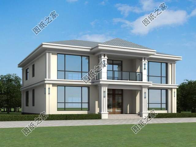 爆款新農村二層別墅設計，每一款經濟實用，更加適合老百姓建造