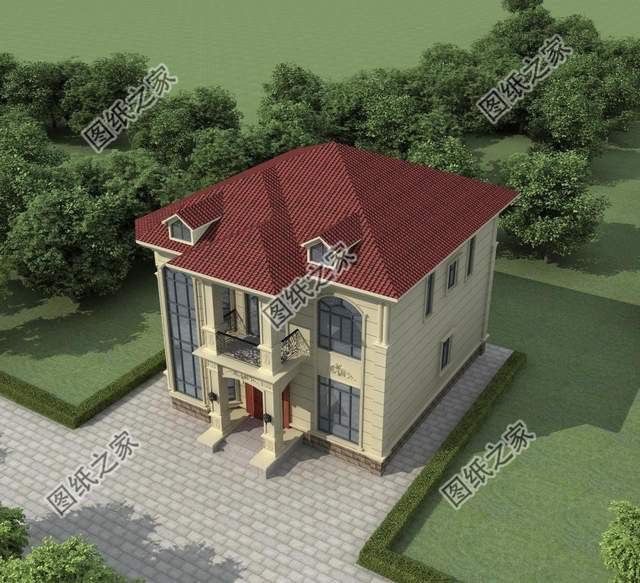 爆款新農村二層別墅設計，每一款經濟實用，更加適合老百姓建造