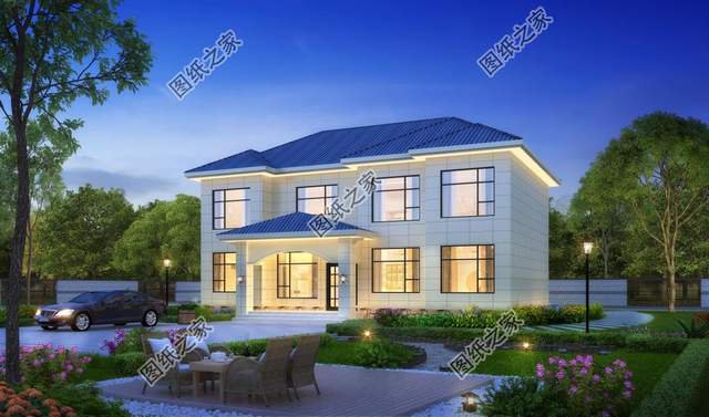 農村建房設計推薦，他鄉縱有當頭月，不及家鄉一盞燈