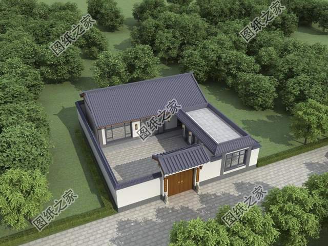 農村一層別墅設計，穩重踏實更實用，南北方都適合