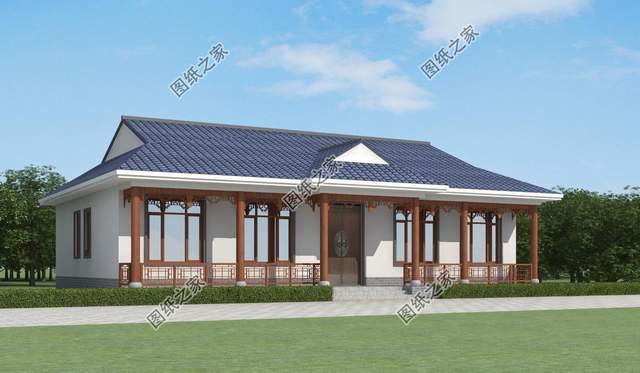 農村一層別墅設計，穩重踏實更實用，南北方都適合