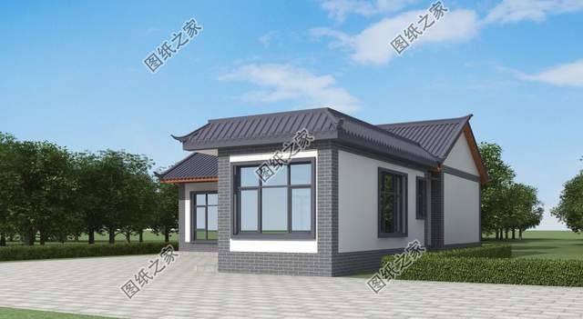 農村一層別墅設計，穩重踏實更實用，南北方都適合