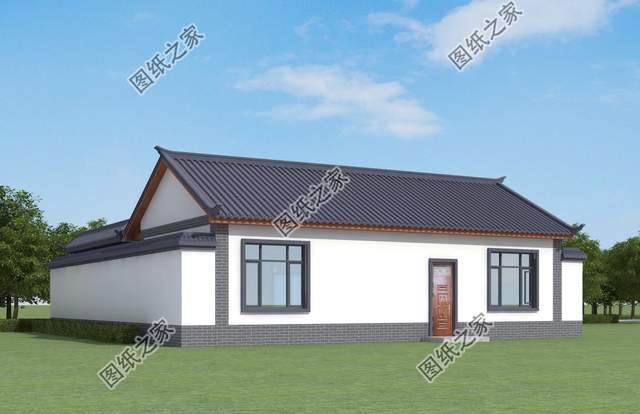 農村一層別墅設計，穩重踏實更實用，南北方都適合