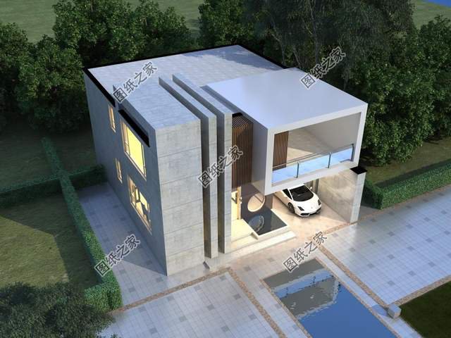 現代風別墅設計，奢華時尚，秒殺眾多農村小洋樓