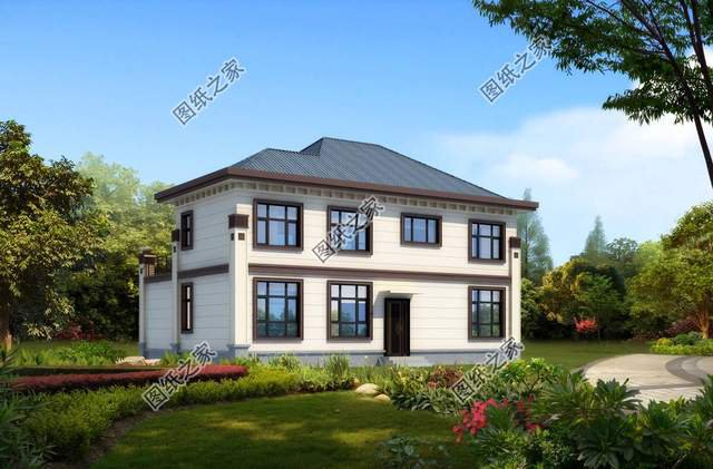 新中式風農村別墅設計，符合老百姓的傳統審美，帶來舒適享受