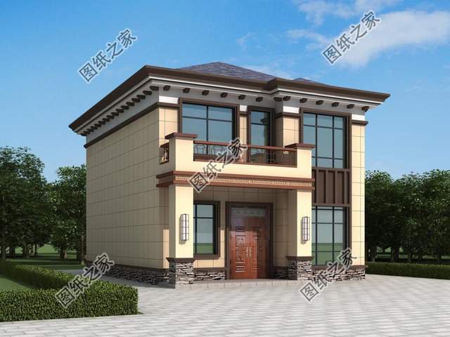 新中式風農村別墅設計，符合老百姓的傳統審美，帶來舒適享受