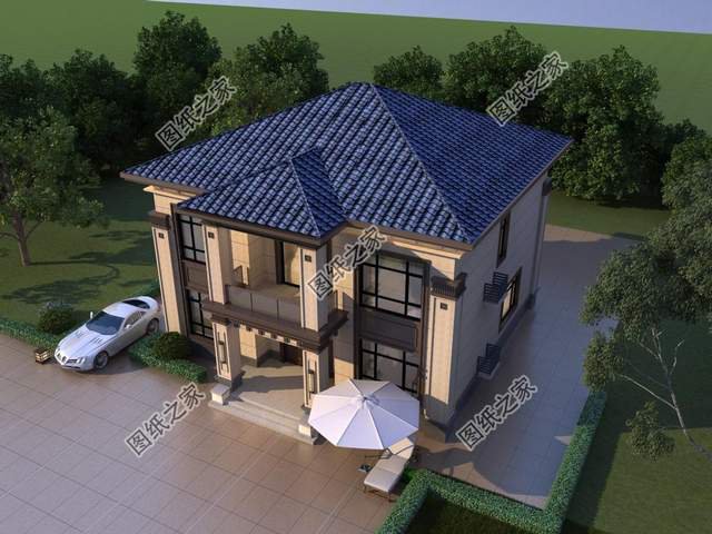 新中式風農村別墅設計，符合老百姓的傳統審美，帶來舒適享受