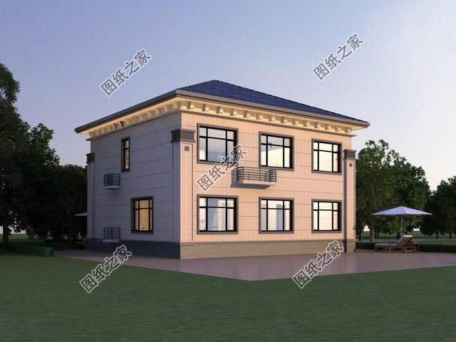 新中式風農村別墅設計，符合老百姓的傳統審美，帶來舒適享受