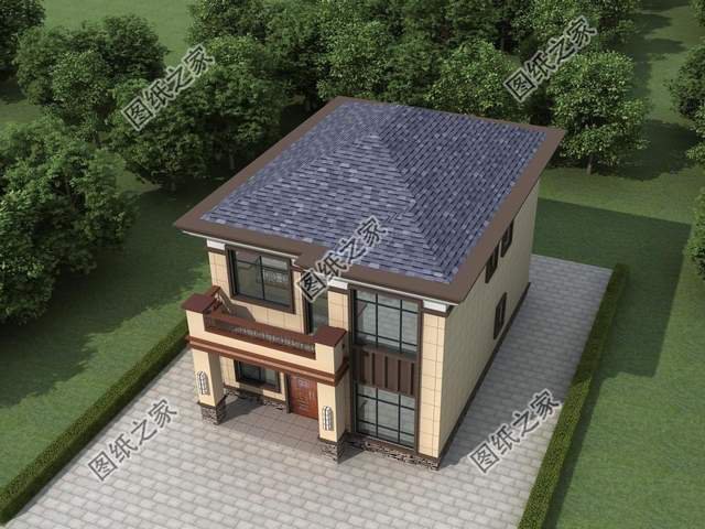 新中式風農村別墅設計，符合老百姓的傳統審美，帶來舒適享受