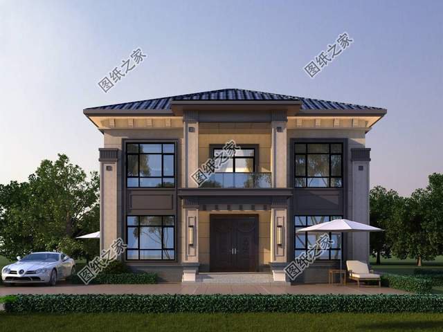 新中式風農村別墅設計，符合老百姓的傳統審美，帶來舒適享受