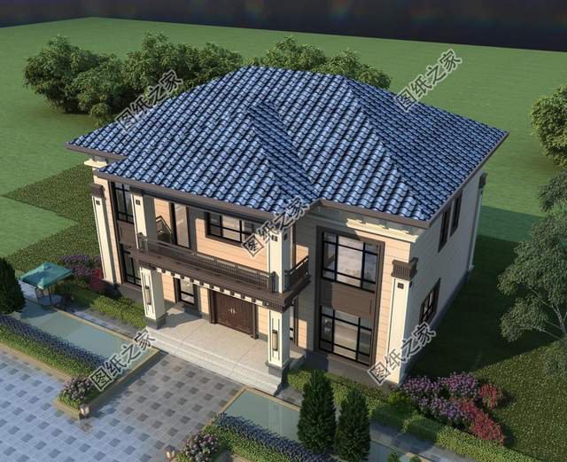 新中式風農村別墅設計，符合老百姓的傳統審美，帶來舒適享受