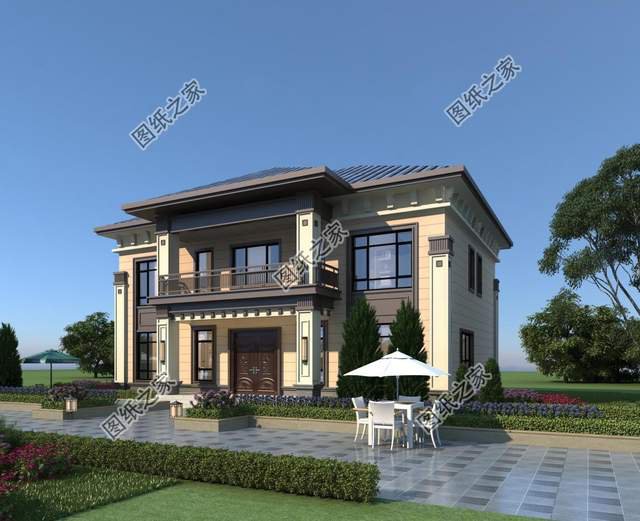 新中式風農村別墅設計，符合老百姓的傳統審美，帶來舒適享受