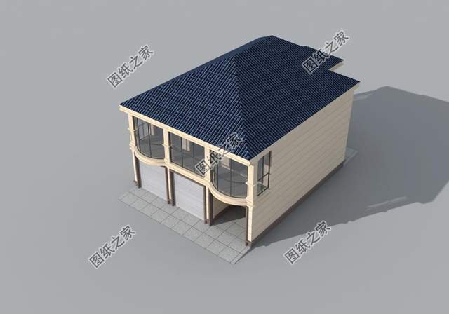 帶商鋪的農(nóng)村別墅設(shè)計(jì)，在家也能掙到錢(qián)，全家老小都喜歡