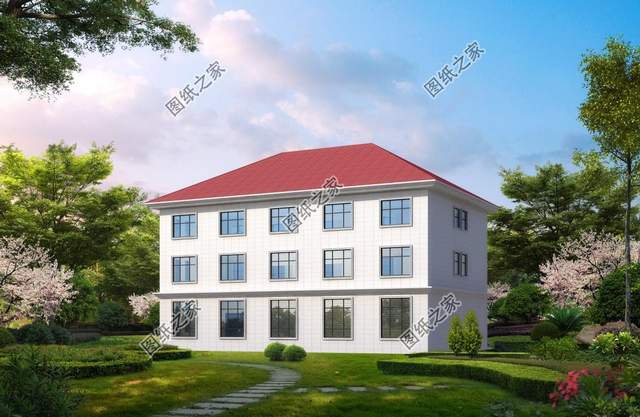 帶商鋪的農(nóng)村別墅設(shè)計(jì)，在家也能掙到錢(qián)，全家老小都喜歡