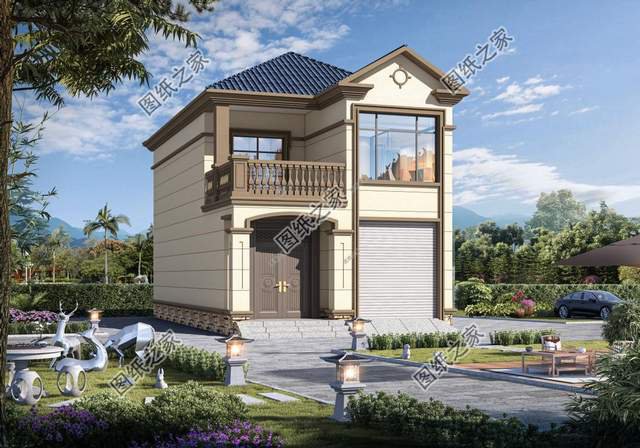 農村二層別墅設計，更為經濟實用，適合老百姓的建造優質戶型