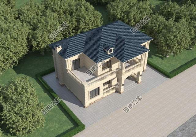 農村二層別墅設計，更為經濟實用，適合老百姓的建造優質戶型