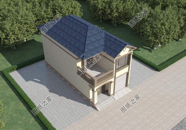 農村二層別墅設計，更為經濟實用，適合老百姓的建造優質戶型