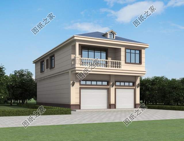 農(nóng)村建房預(yù)算不夠，來看看下面兩開間別墅設(shè)計，有沒有中意款式