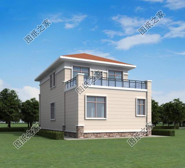 農(nóng)村建房預(yù)算不夠，來看看下面兩開間別墅設(shè)計，有沒有中意款式