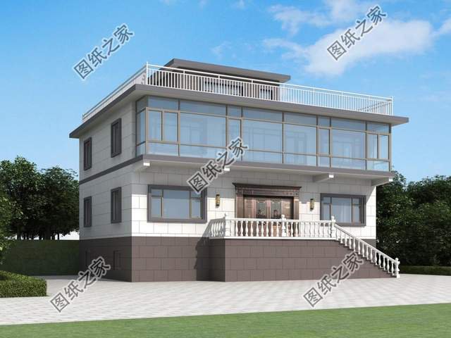 帶地下室的農(nóng)村別墅設(shè)計(jì)，看一眼就能愛上的住宅，方便又實(shí)用