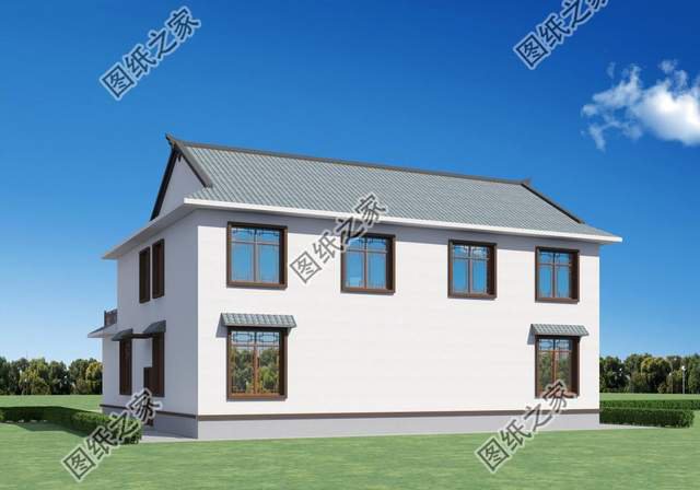 中式合院別墅設計推薦，既寬敞又大氣享受放松愜意生活