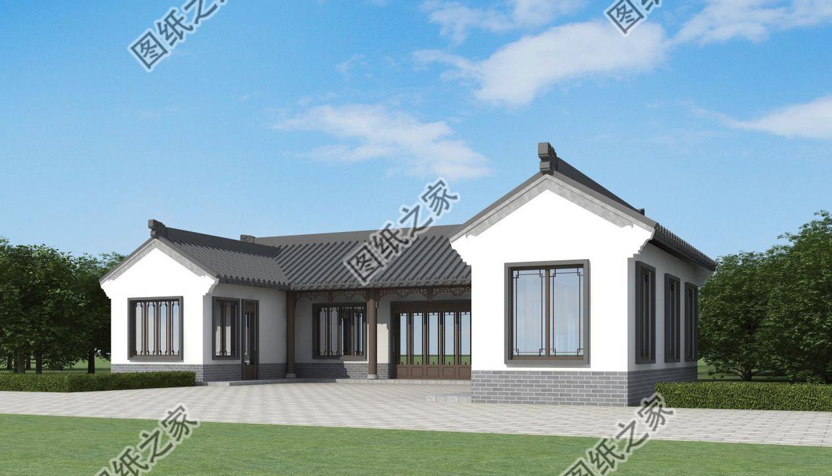 農村徽派別墅設計推薦，渾身散發優美的韻味讓人無法自拔