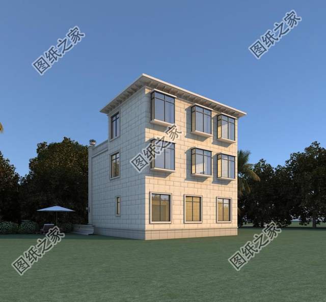 農(nóng)村三層簡歐式別墅設計，造價不高人人都可以建，喜歡收藏不錯過