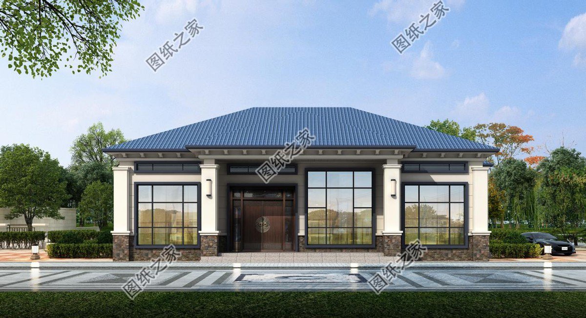 4套農村自建房設計圖推薦，充滿鄉村煙火氣息，令人向往