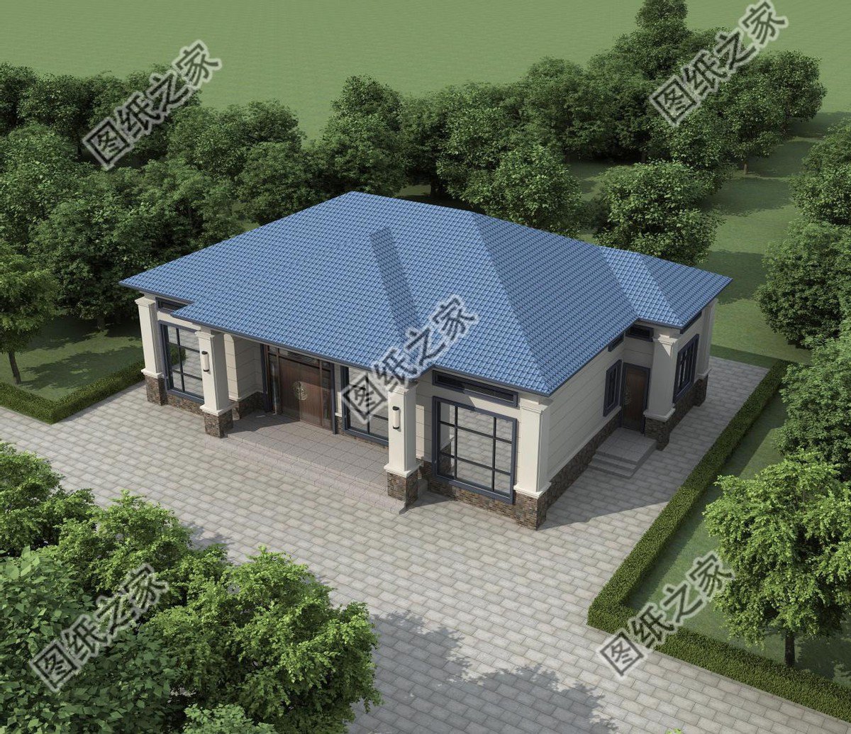 4套農村自建房設計圖推薦，充滿鄉村煙火氣息，令人向往