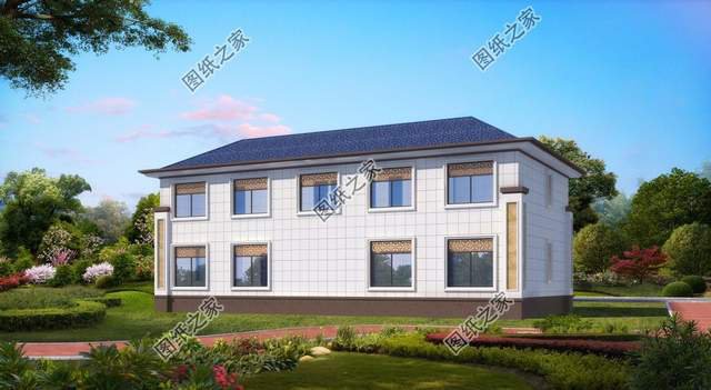 新中式農(nóng)村別墅設(shè)計推薦，中式質(zhì)感十足，絕對適合老家建