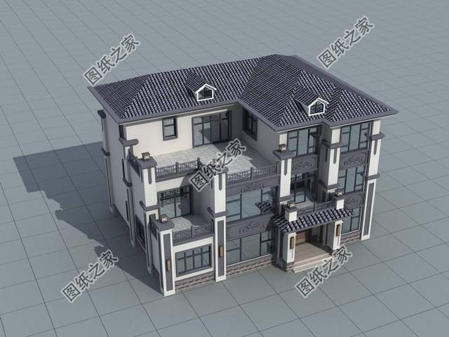 四套精美設計的農村別墅推薦，外觀時尚大氣，非常適合農村人