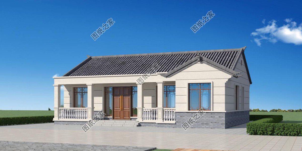 新中式農村小別墅設計，更顯沉穩大氣，以彰顯東方之美