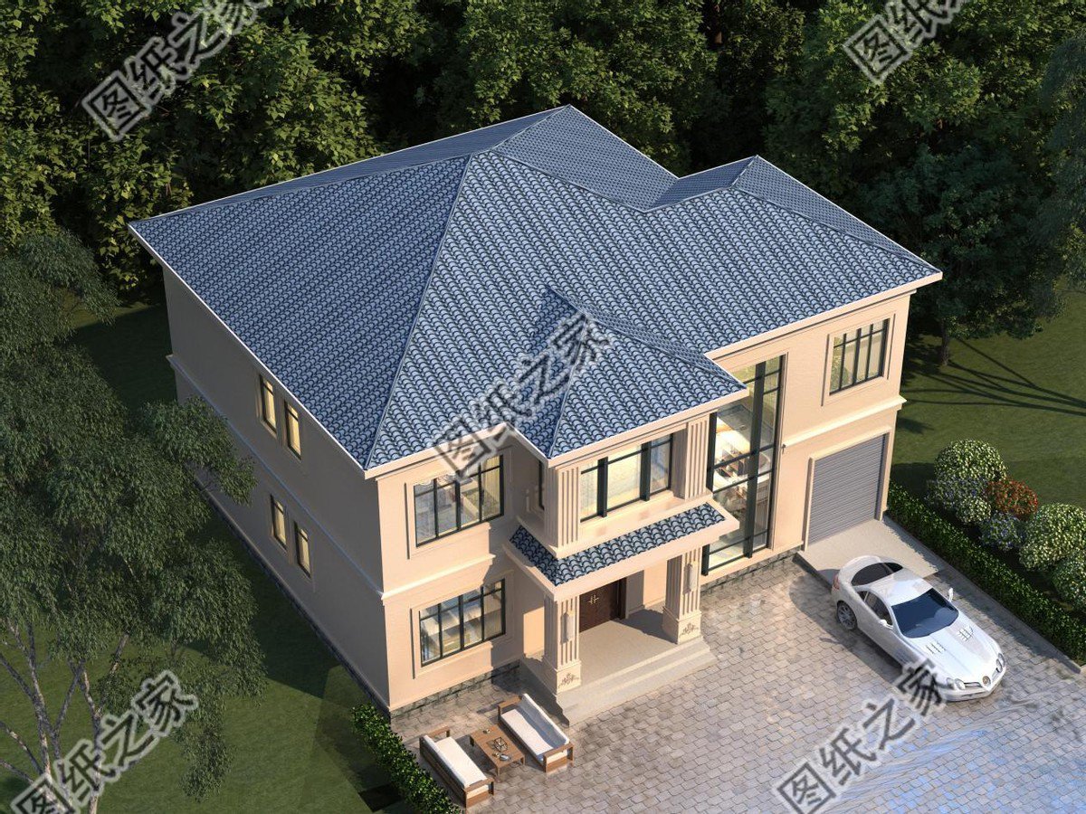 最實用農村別墅設計，外觀端莊大氣，國人的理想住宅