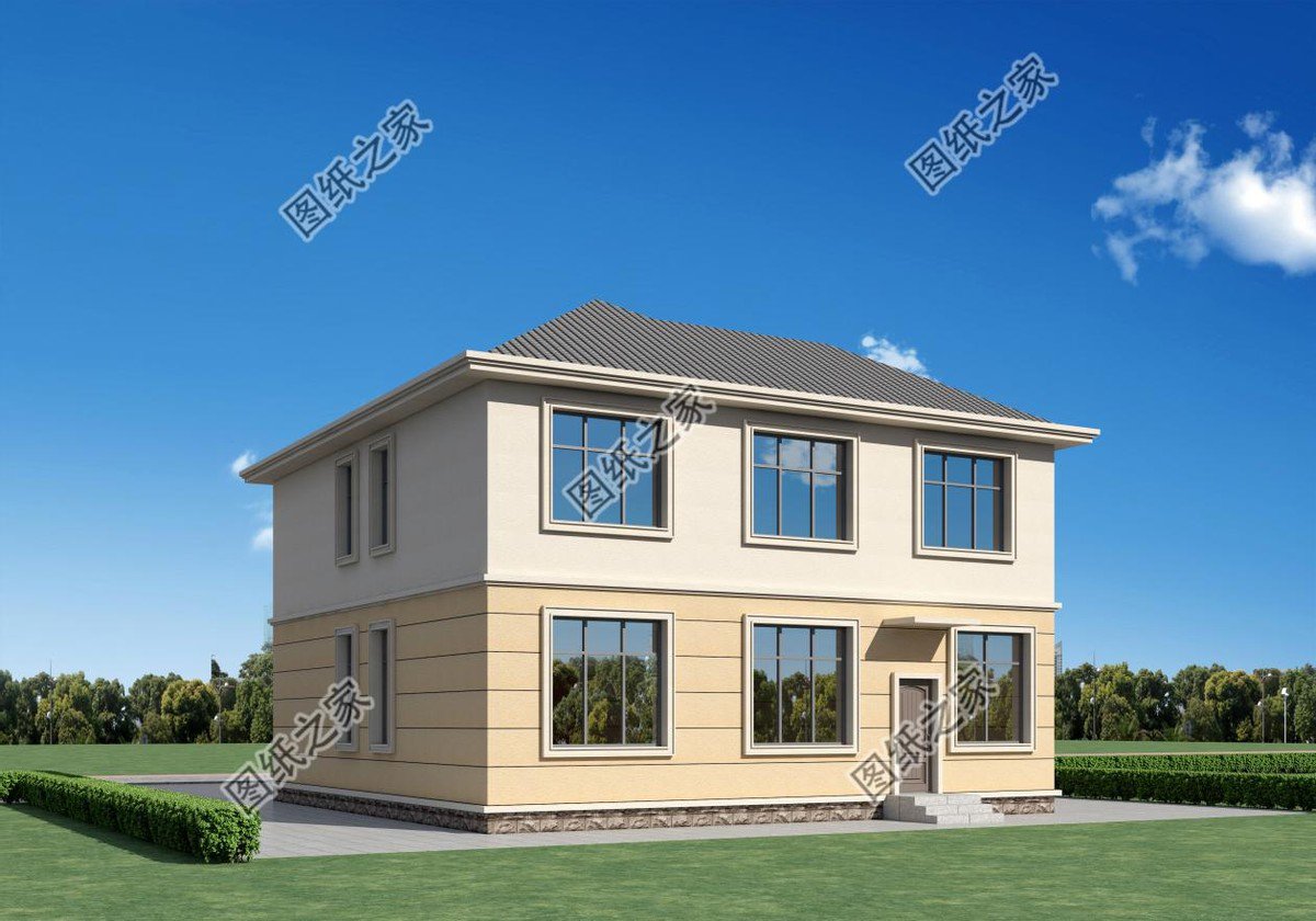 最實用農村別墅設計，外觀端莊大氣，國人的理想住宅