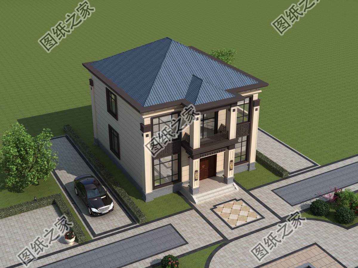 最實用農村別墅設計，外觀端莊大氣，國人的理想住宅