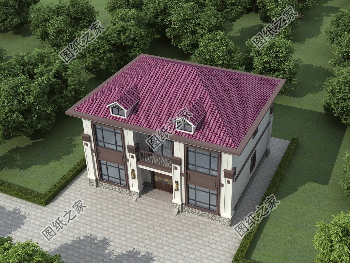 最實用農村別墅設計，外觀端莊大氣，國人的理想住宅