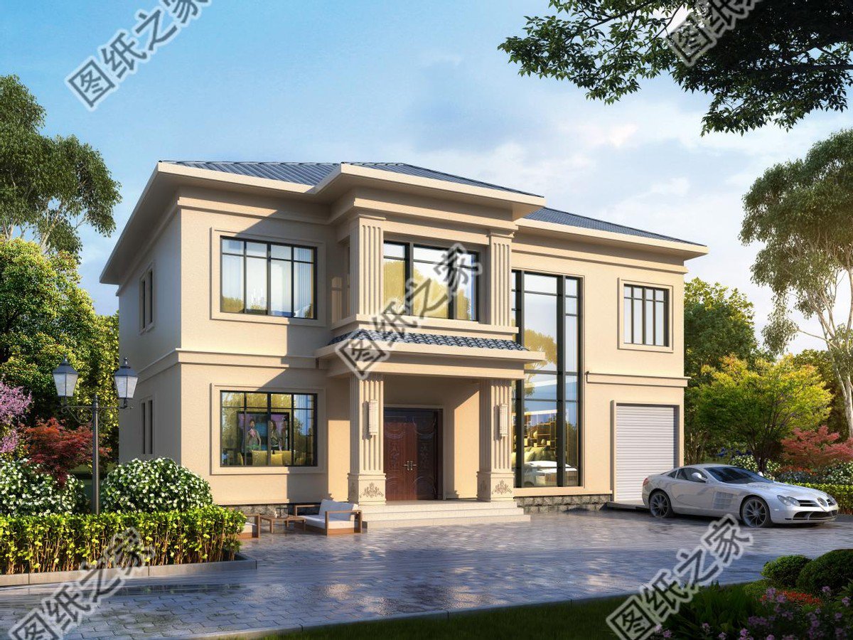 最實用農村別墅設計，外觀端莊大氣，國人的理想住宅