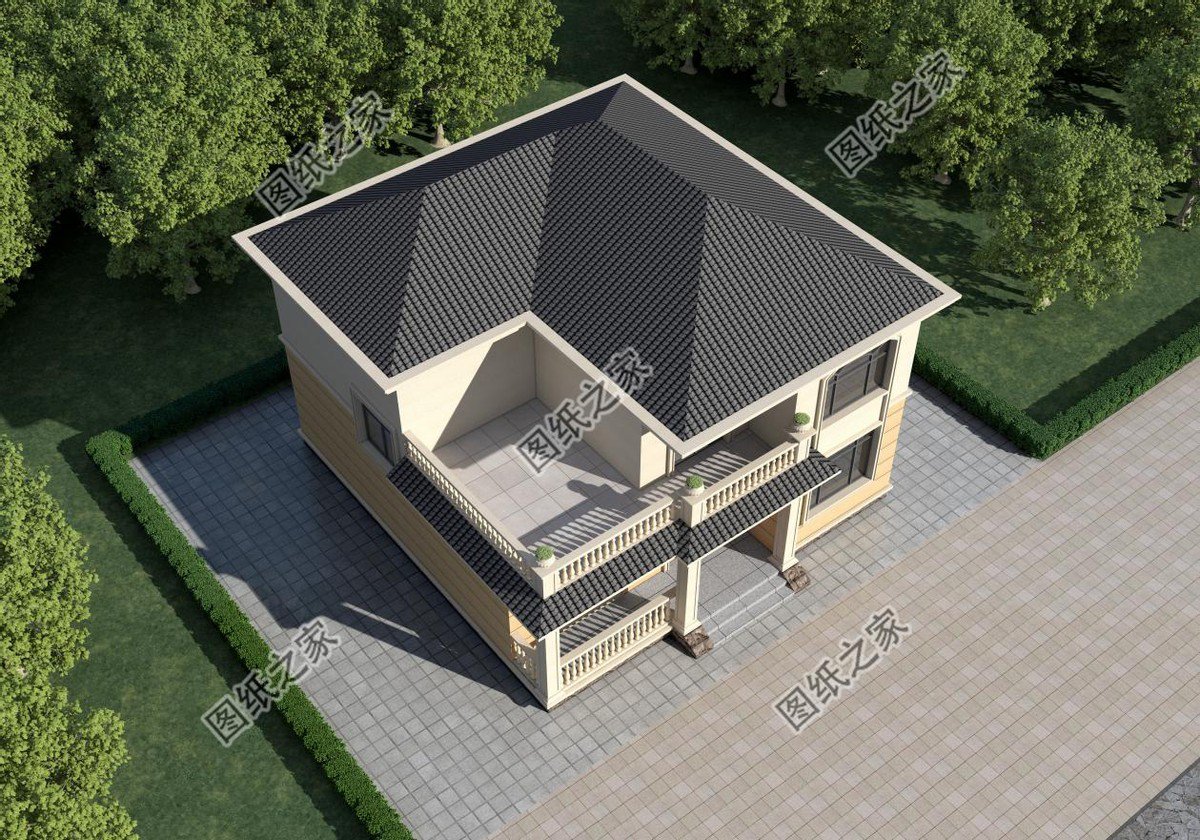 最實用農村別墅設計，外觀端莊大氣，國人的理想住宅