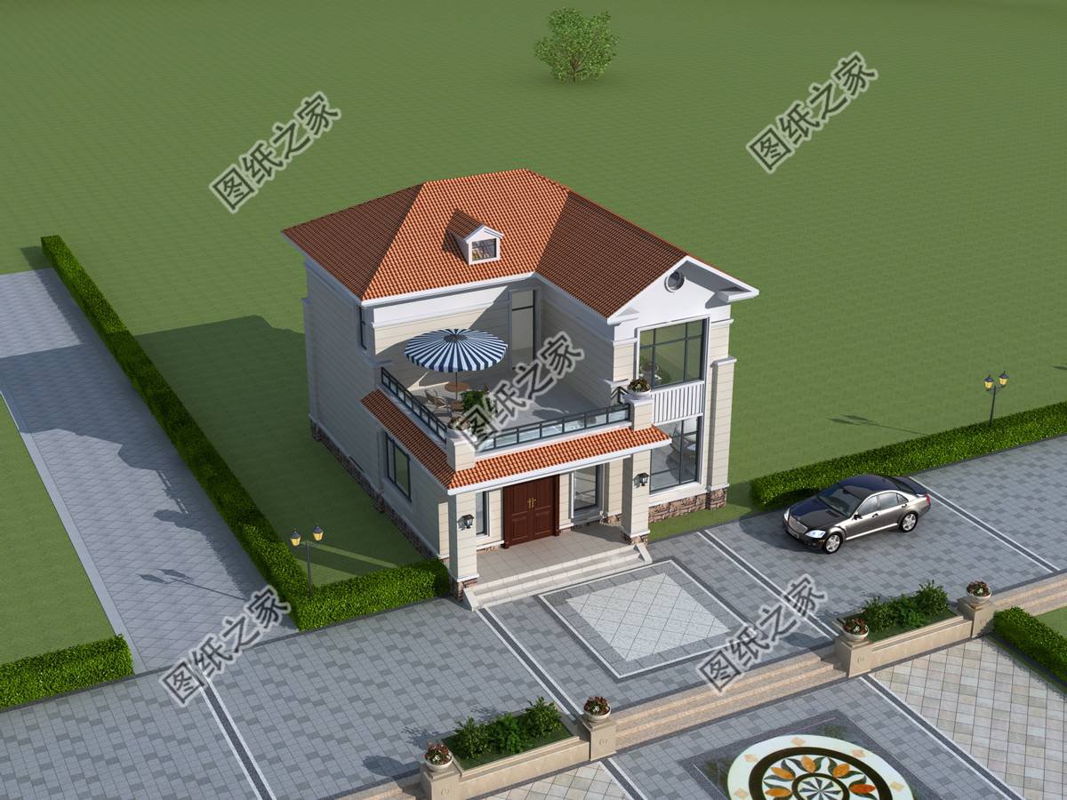 華麗歐式風是當下農村建房的主流，更多人建房的選擇