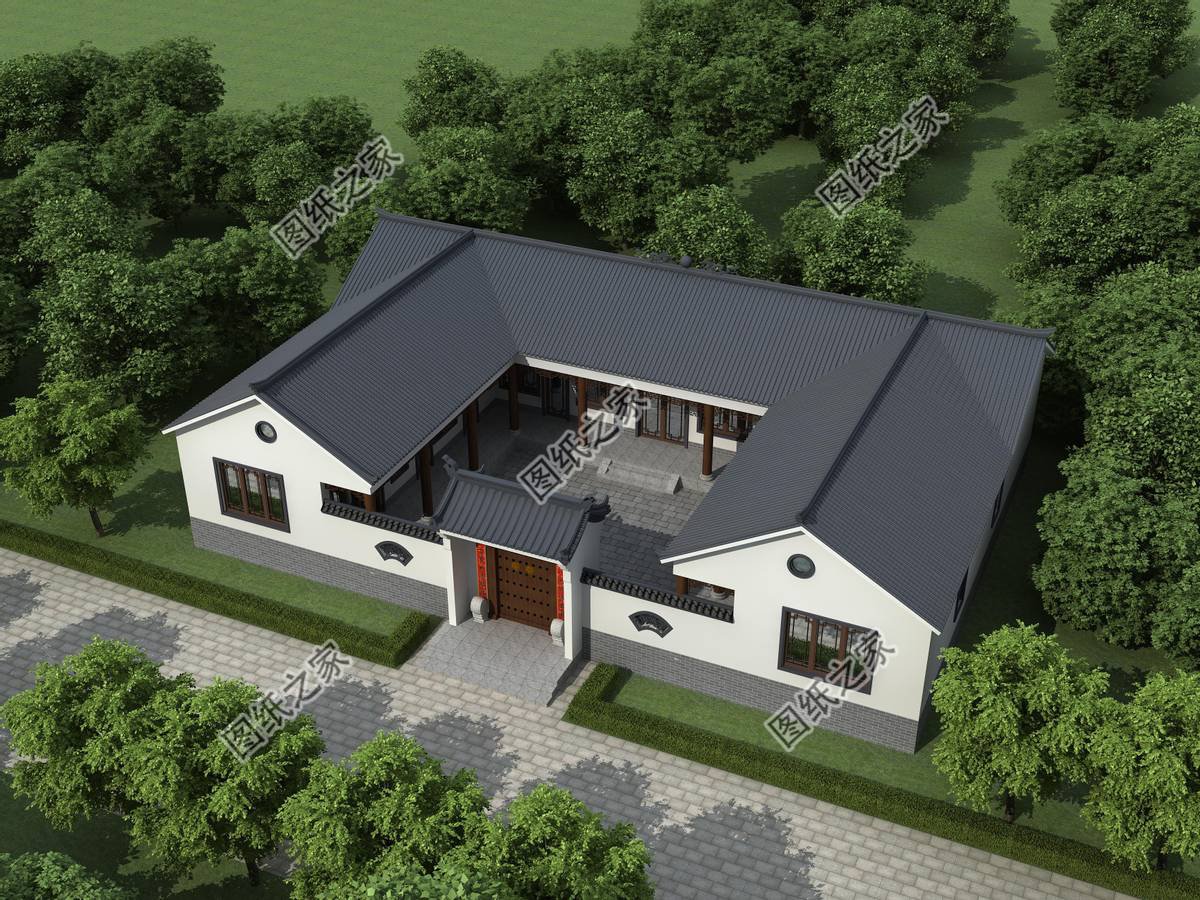 中國式合院別墅設計，驚艷了歲月，溫暖了生活